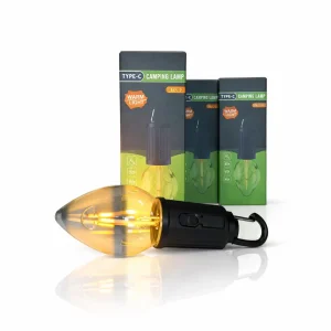 Lámpara de Camping LED USB-C Luz Cálida Portátil