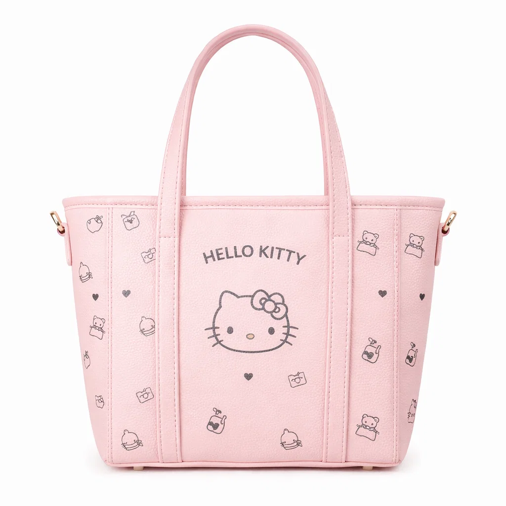 Bolso Hello Kitty Rosa Grande Estilo Tote